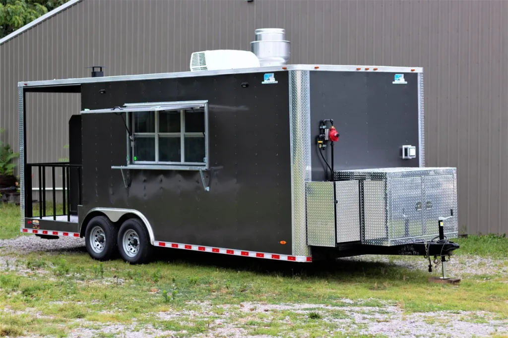 2023 8.5x22 Equipped BBQ Trailer