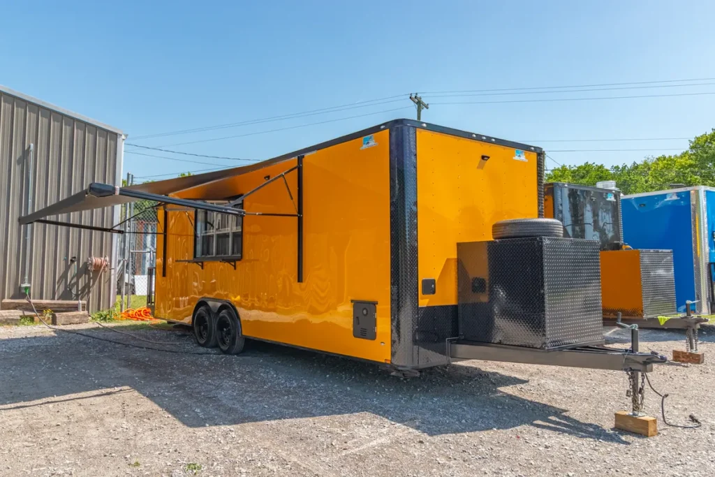 2023 8.5x24 Equipped Food Trailer