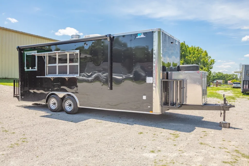 2023 8.5x22 Black Loaded Trailer