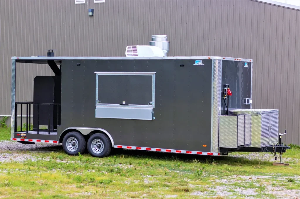 2023 8.5x22 Equipped BBQ Trailer