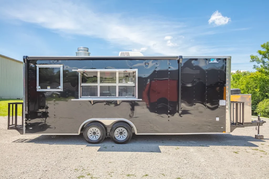 2023 8.5x22 Black Loaded Trailer