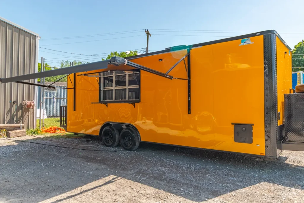 2023 8.5x24 Equipped Food Trailer
