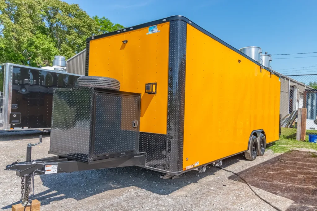 2023 8.5x24 Equipped Food Trailer