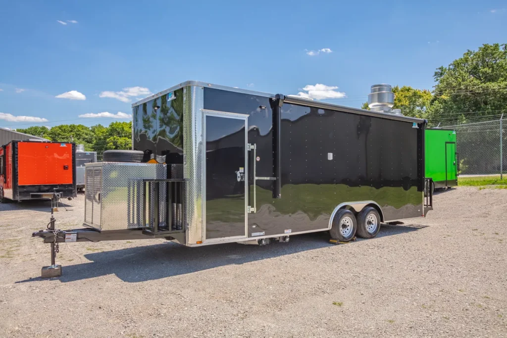 2023 8.5x22 Black Loaded Trailer